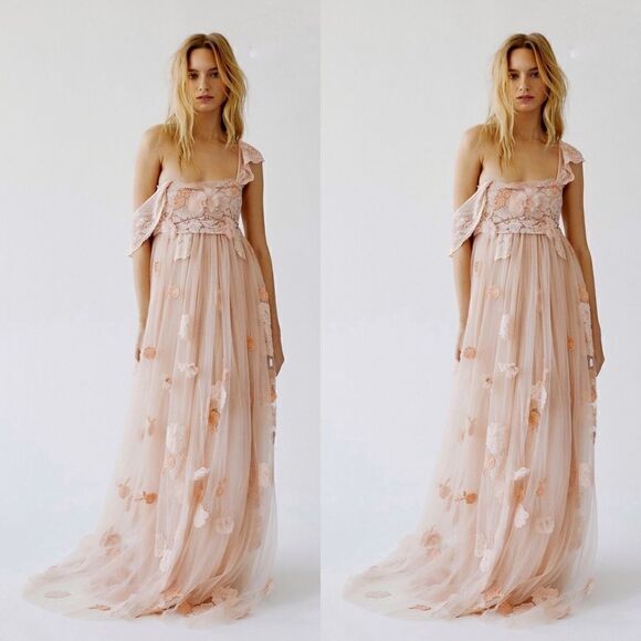 LoveShackFancy x Free People 
Irene Gown/ size 6 - Picture 6 of 14